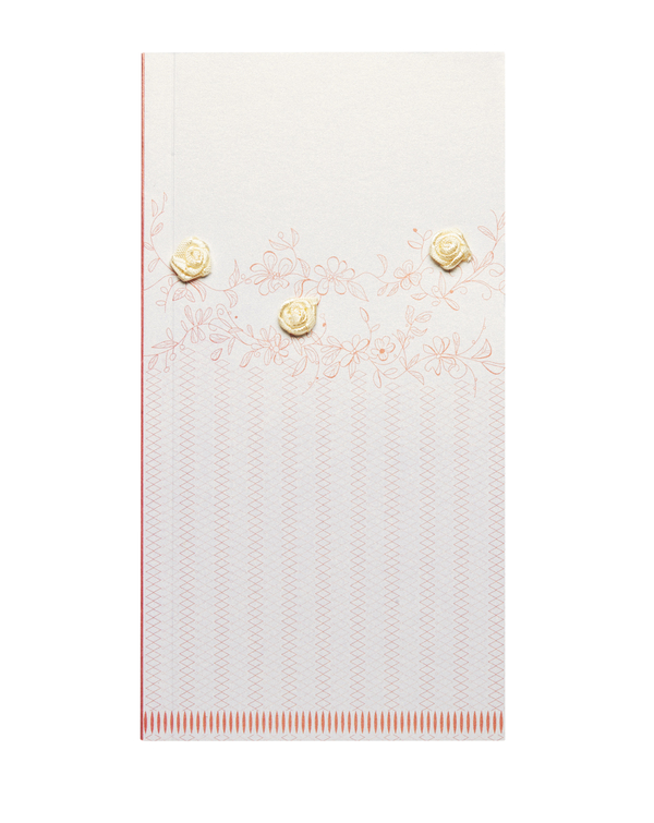 Pearlescent Handkerchief Booklet: Rose Blush Pearlescent Handkerchief Booklet: Rose Blush