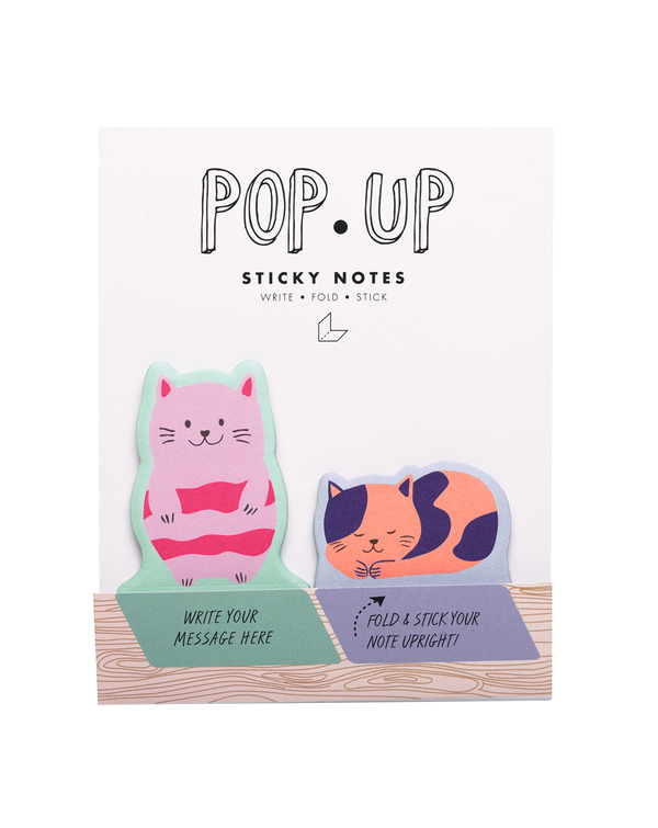 Cats Pop Up Sticky Note Cats Pop Up Sticky Note