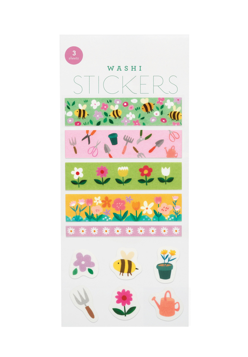 Summer Camp Washi Stickers