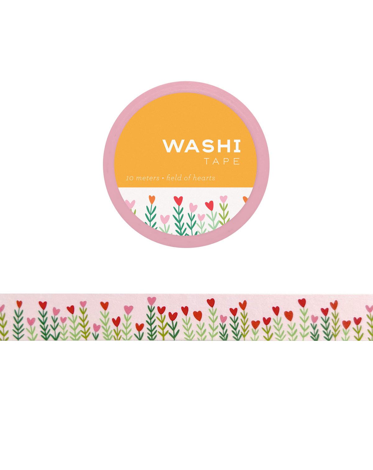 Black Rainbow Heart Washi Tape – Beautiful Days